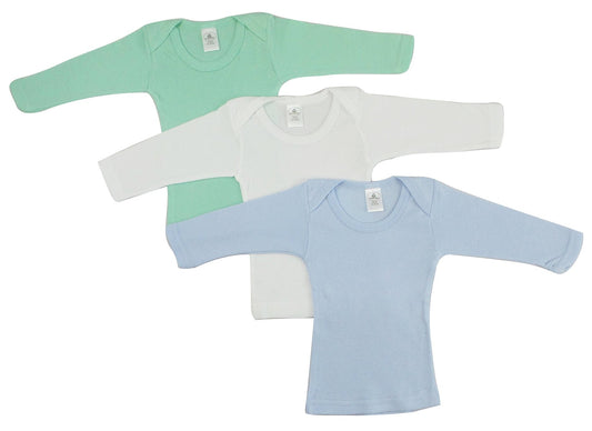 Boys Pastel Variety Long Sleeve Lap T-shirts - HT SHOP